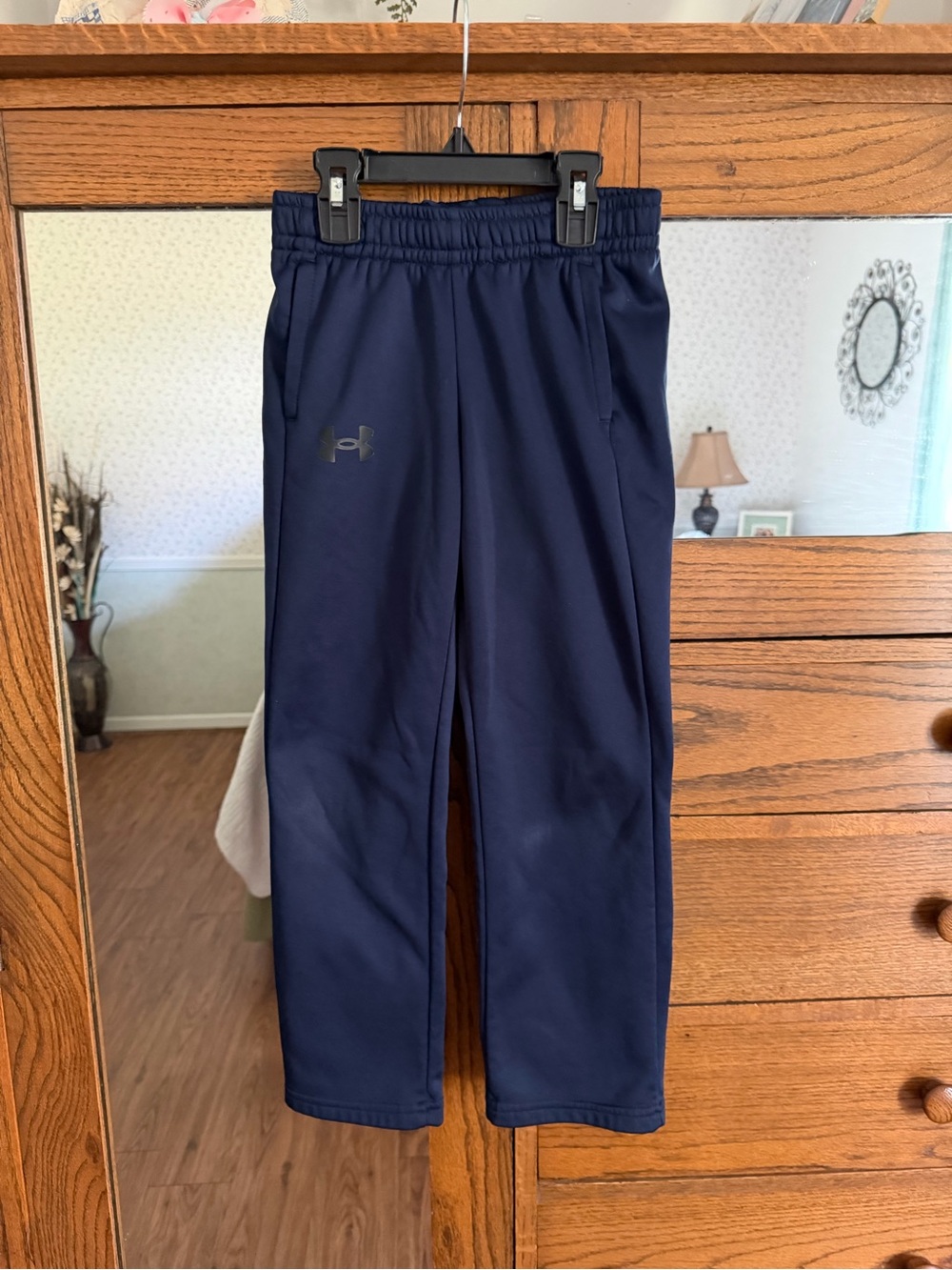 Under Armour YXS Navy Blue Performance Joggers